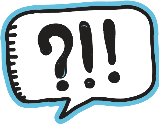 Question Mark And Exclamation Mark - Question Mark And Exclamation Mark (575x466)