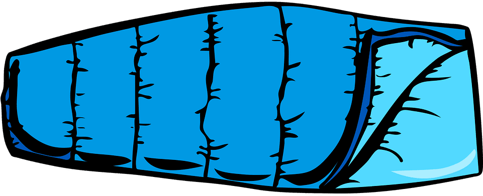 Sleeping Bag - Sleeping Bag Clipart (960x480)