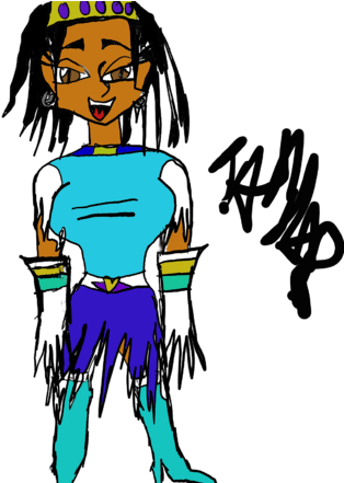 Leoni The Fairy - Cartoon (330x440)