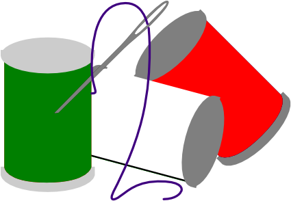 Yarn Italy Thread Clip Art - Graphic Design (600x308)