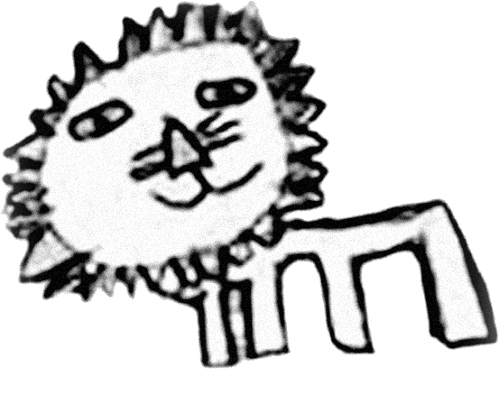 Lion - Cartoon (553x437)