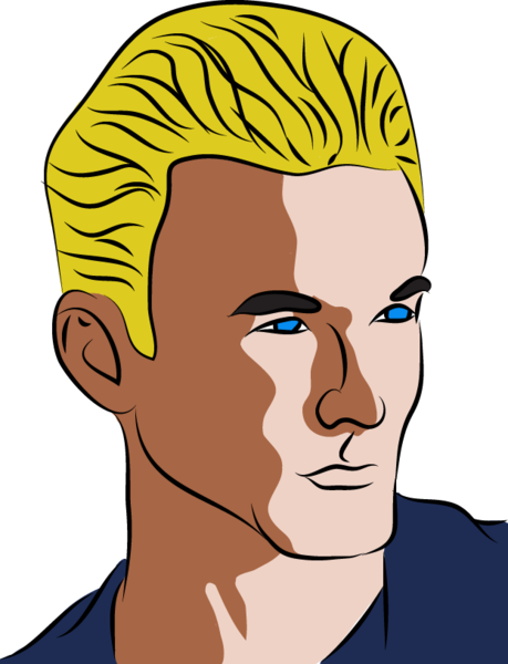 Hot Guy Clipart (459x600)