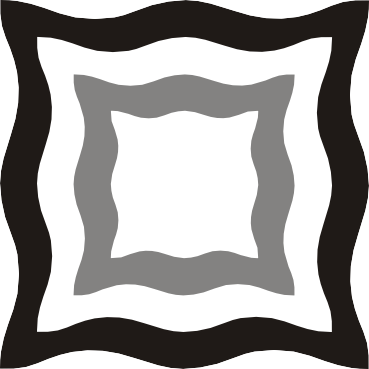 Wavy Squares - Wavy Squares (369x369)