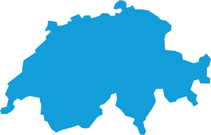 September - Switzerland Map Vector (715x457)