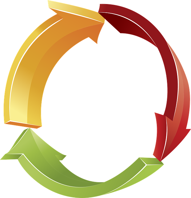 3d Circular Arrow Png (620x640)