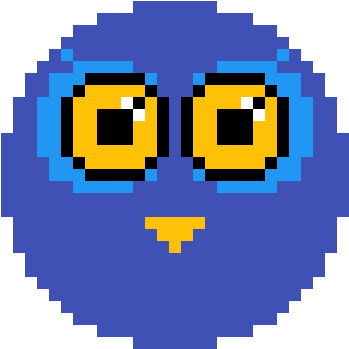 Owl Head - Smiley (1200x1200)