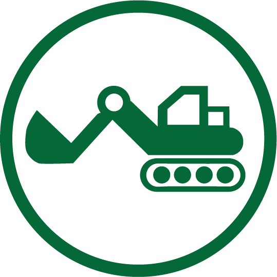 Skid Steer Services - Vector Graphics (539x539)