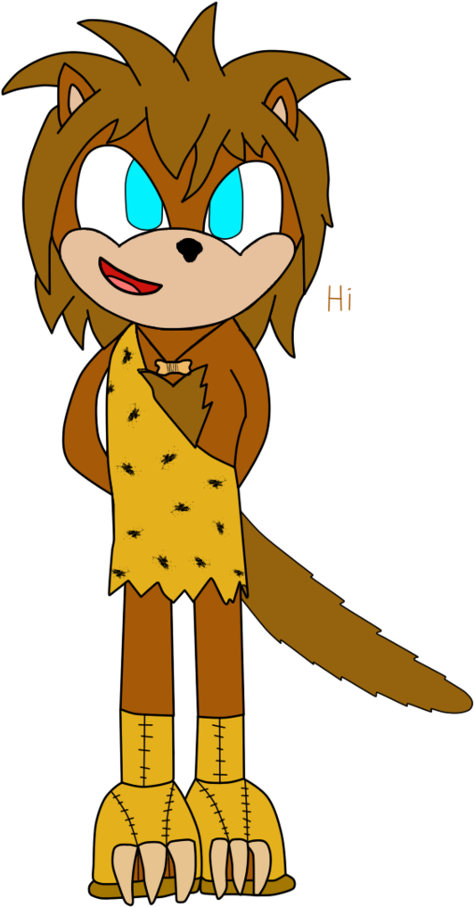 Bruno The Strong - Cartoon (753x1061)