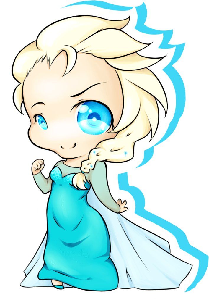Elsa Chibi Zenakarma Deviantart - Cartoon (1024x1024)