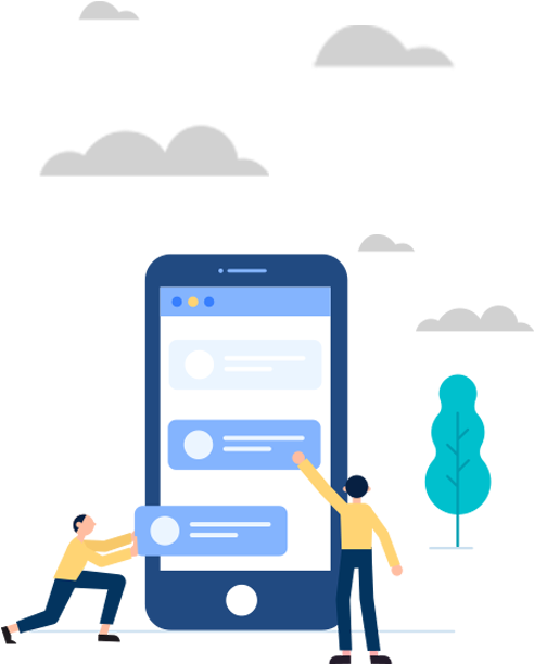 Application Marketing - Mobile App Development Png (501x671)
