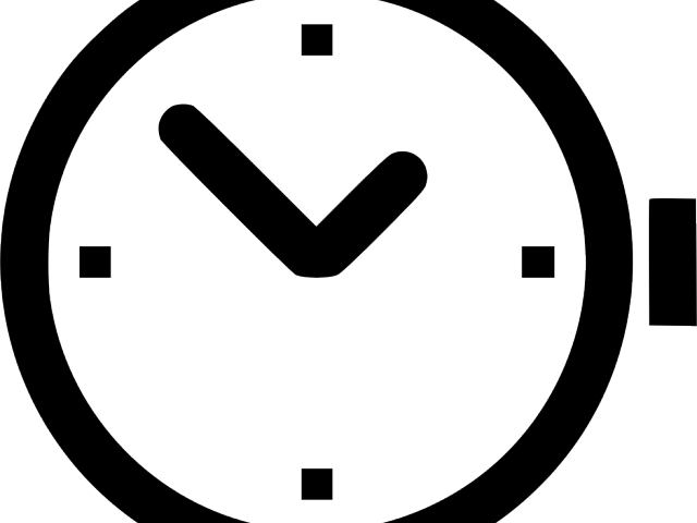 See Clipart Watch Clock - Circle (640x480)