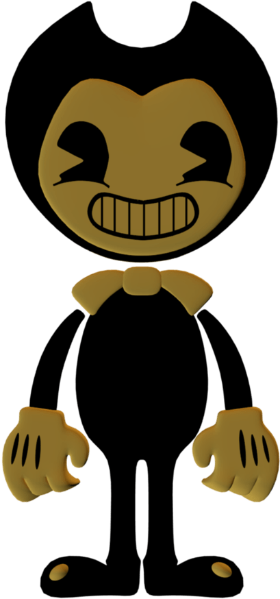 Bendy 3d Model Download - Bendy Mmd Model Dl (840x951)
