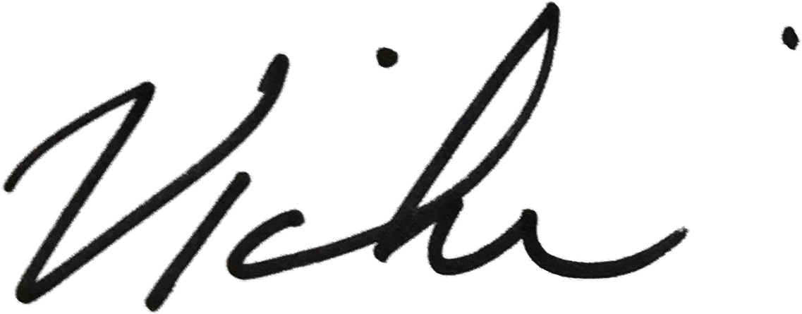 Signature-vicki - Calligraphy (1201x500)