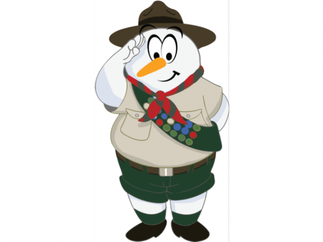 Camp Clipart Scouting Activity - Cartoon (640x480)
