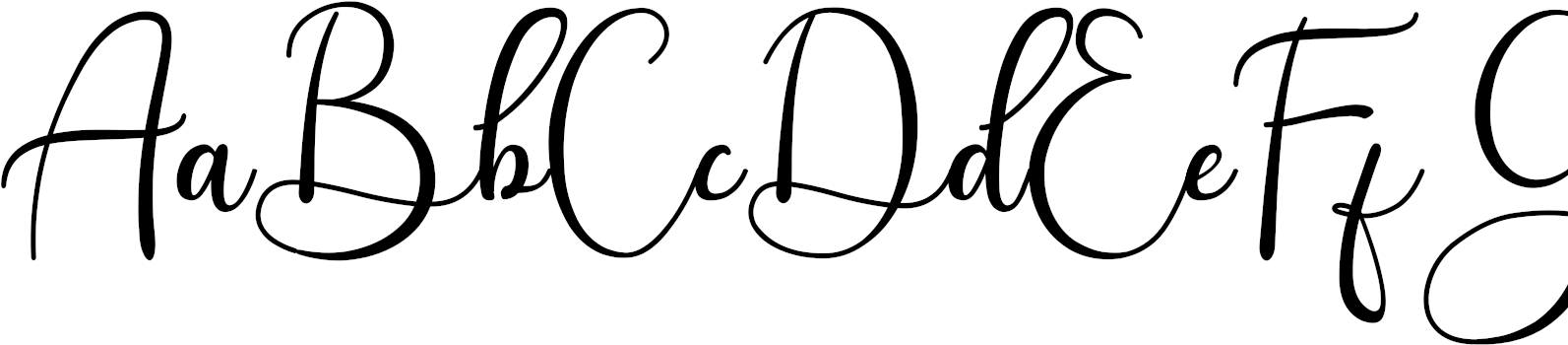 Andina By Sabrtype Studio - Line Art (1592x359)