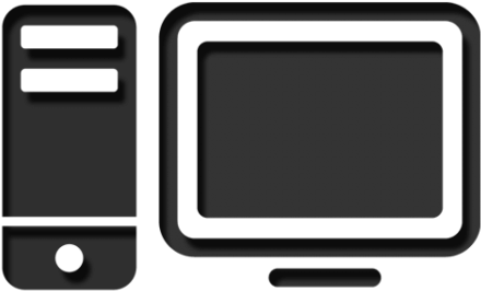 Real-time Passenger Information System Parking - Graphic Design Computer Logo (480x480)