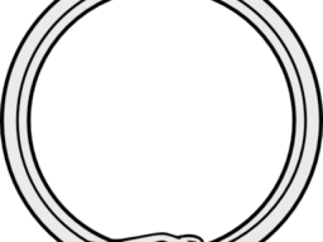 Ouroboros Clipart Svg - Circle (640x480)