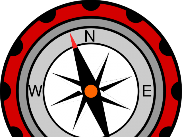 Compass Clipart Animated - Transparent Compass Clipart (640x480)