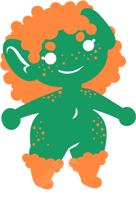 Ireland Monster - Illustration (700x700)