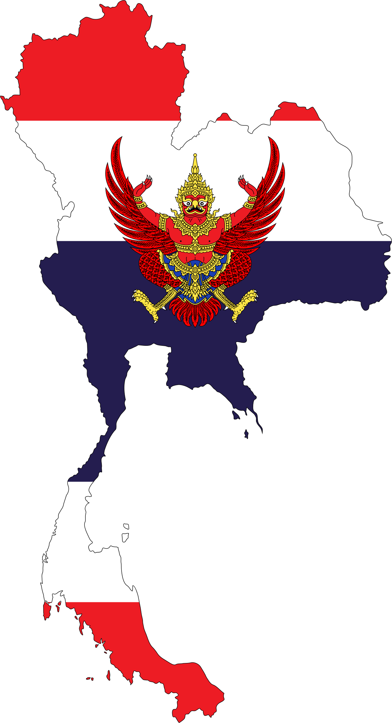 Map Flag With Stroke And Emblem - Map Flag With Stroke And Emblem (1248x2300)