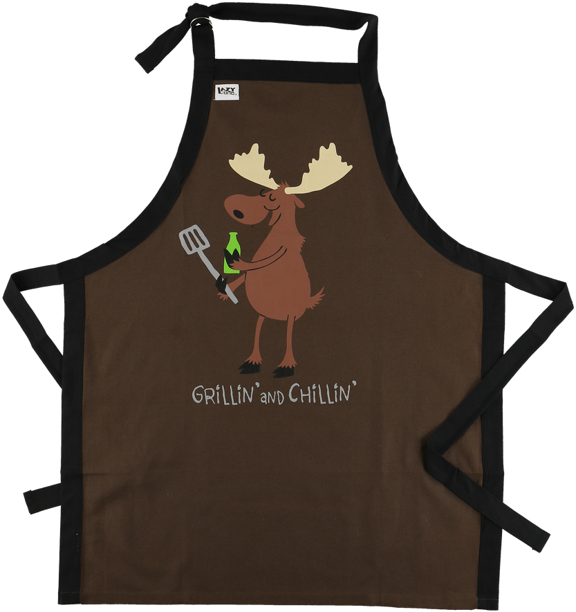 Grillin N Chilln - Apron (863x1050)