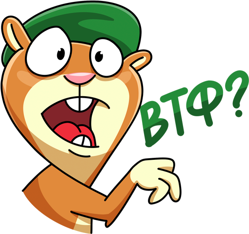 Vk Sticker Oliver - Cartoon (512x512)
