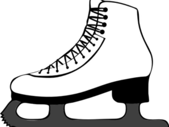 Ice Skate Clip Art (640x480)