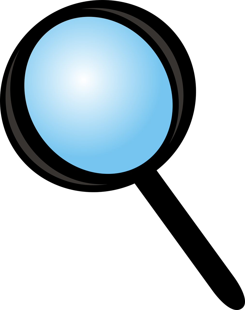 Magnifier Glass Zoom - Circle (1013x1280)