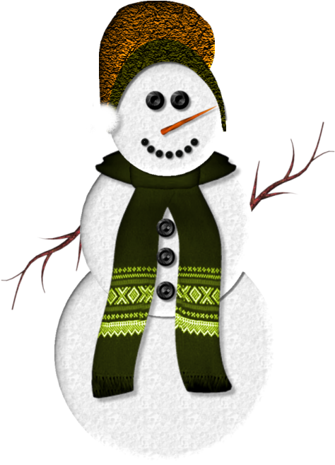 Snowman1a - Snow (675x675)