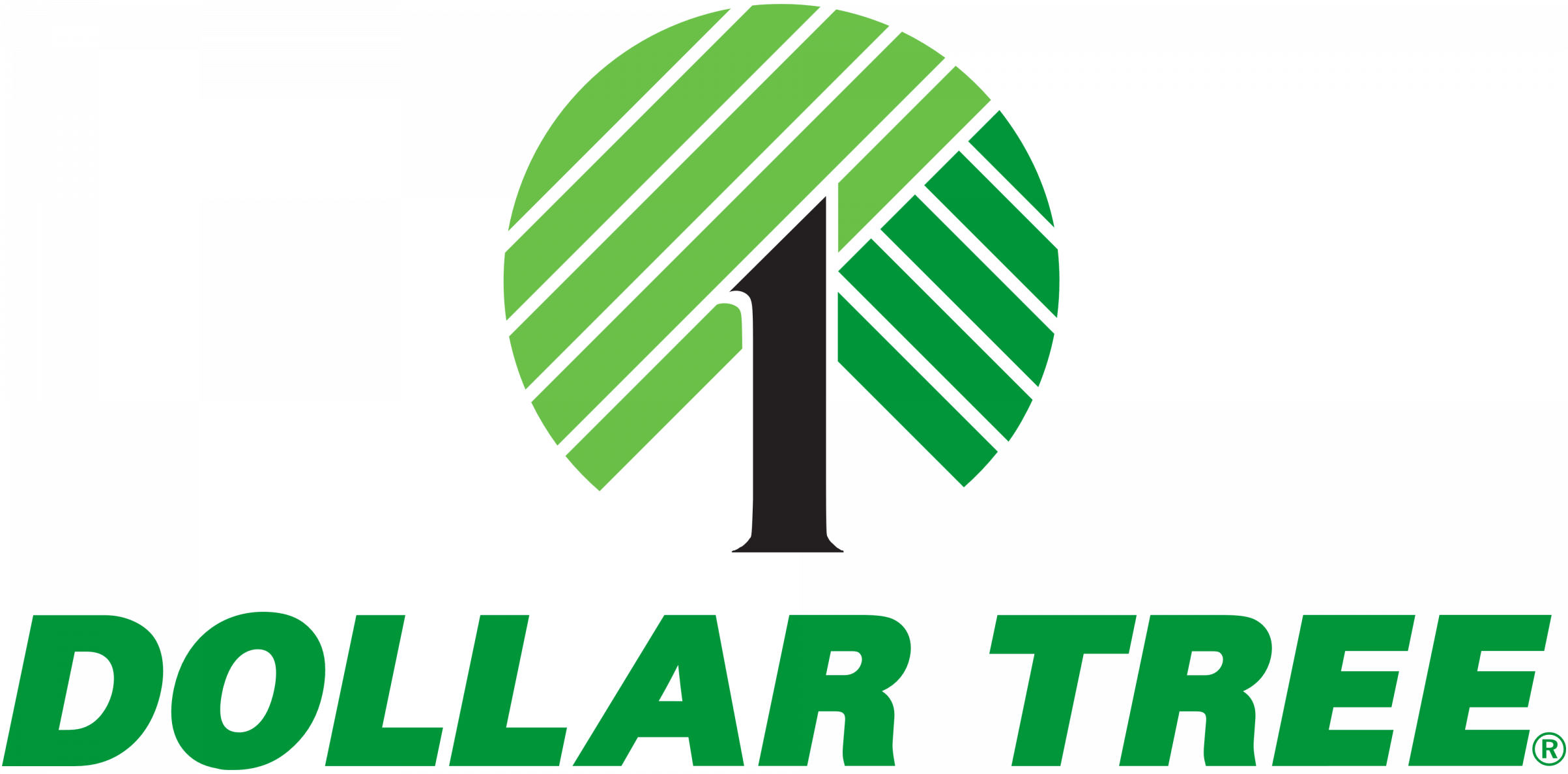 Dollar Tree Logo - Dollar Tree Logo Transparent (2406x1188)