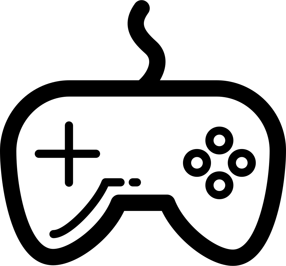 Game Black And White Icons (980x912)
