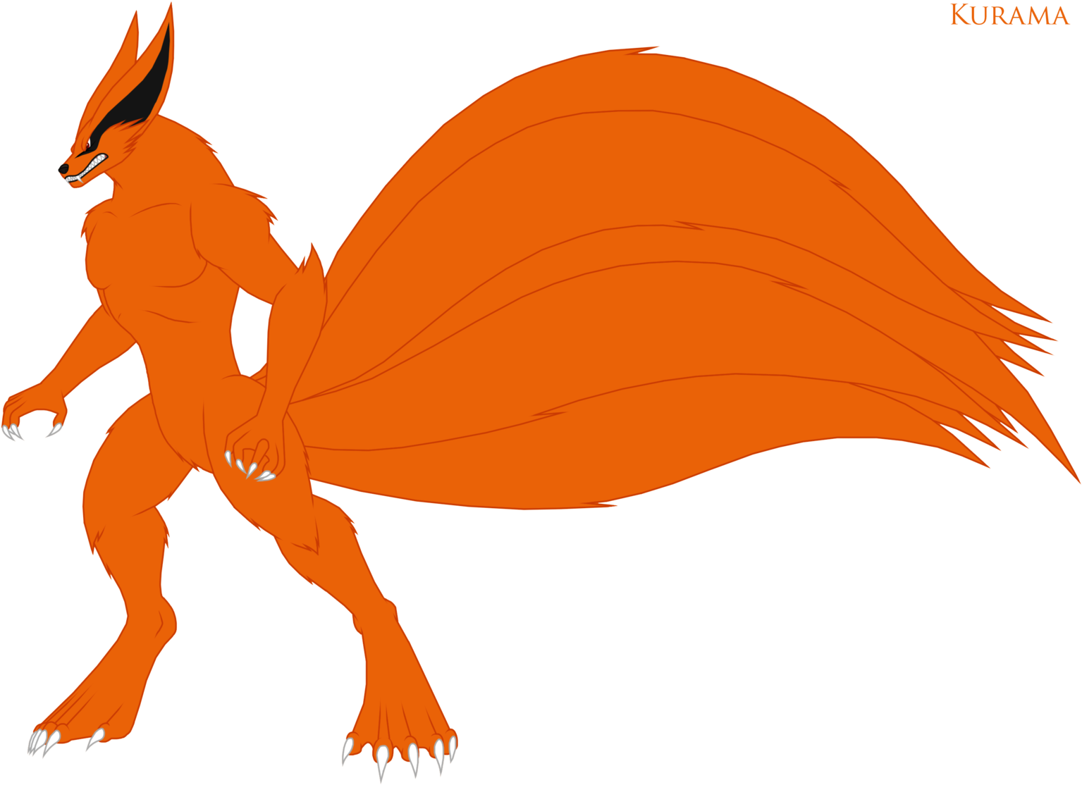 Image - Transparent Kurama (1600x1163)