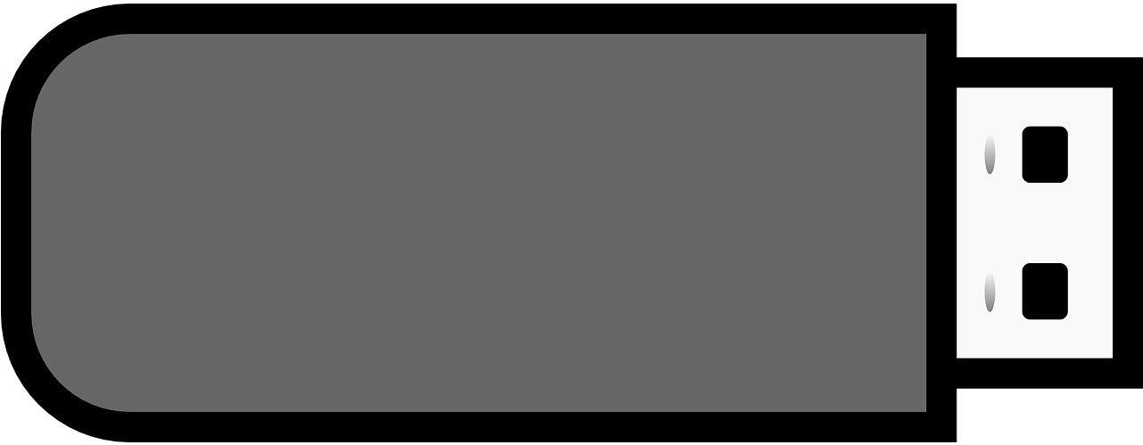 Usb Drive Flash Drive Thumb Drive - Flash Drive Vector (1280x640)