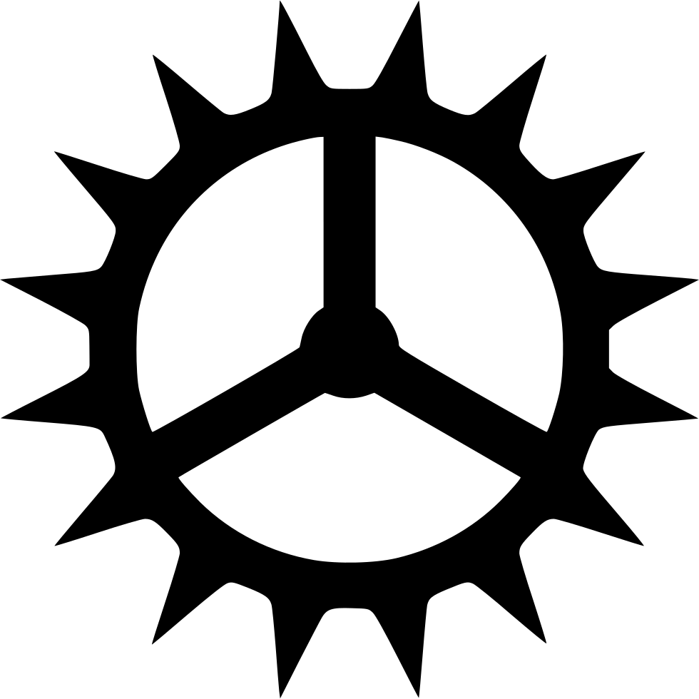 Clock Cog Comments - Sun Simple (980x980)