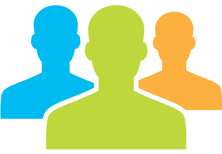 Account Support - Silhouette (500x430)