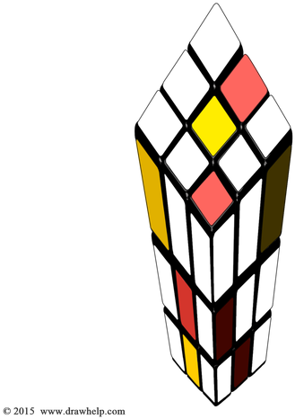 Step 1 Of - Rubik's Cube (500x500)