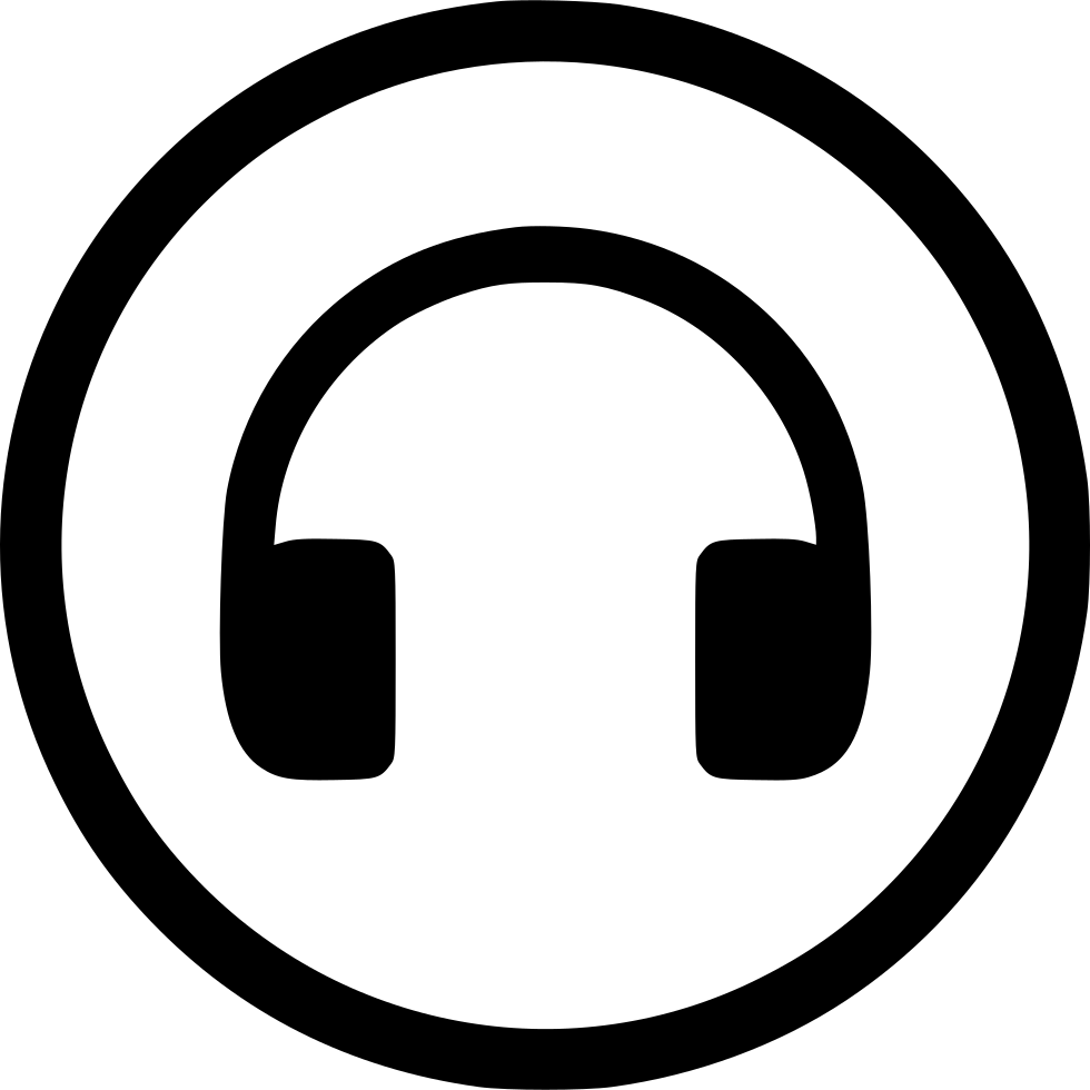 Headphones Device Sound Listen Comments - Circle (980x980)
