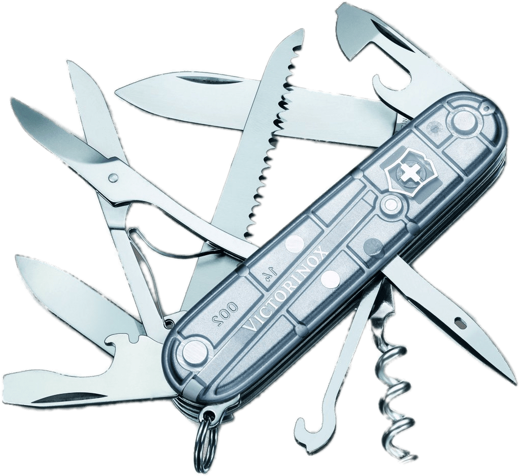 Objects - Victorinox Huntsman 91mm Silver Tech (1181x1111)