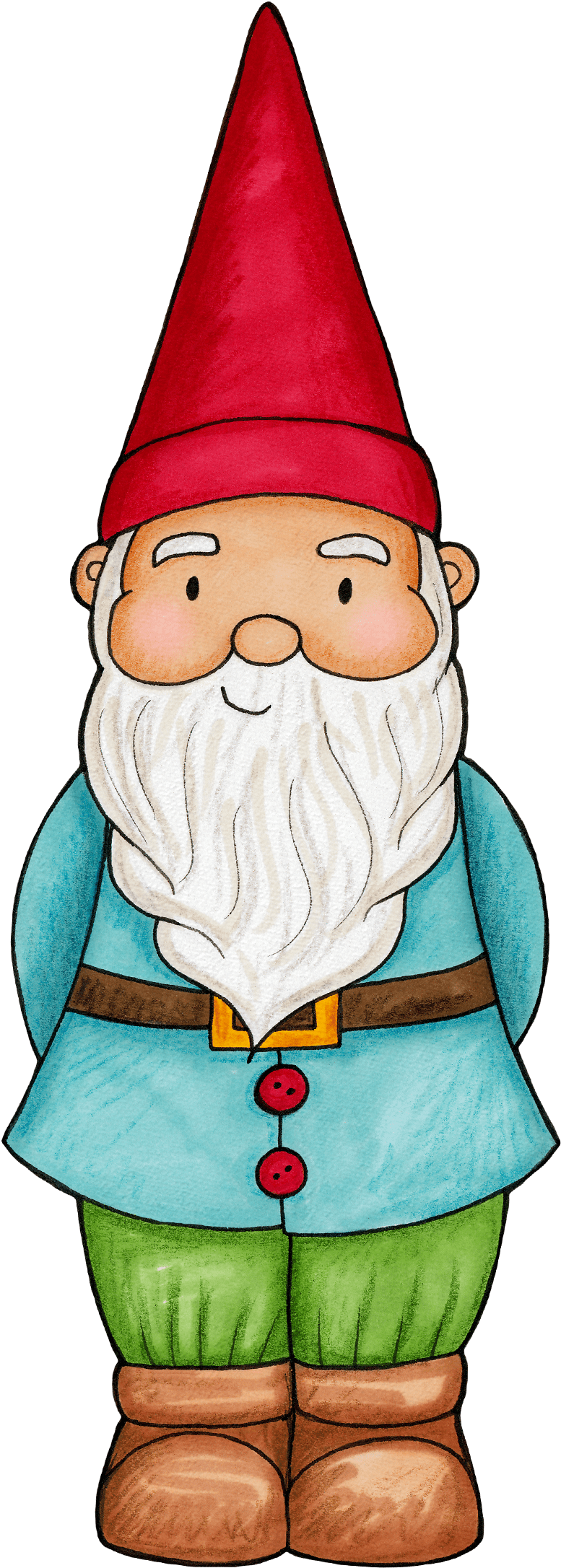 Gnome Clipart (792x2215)