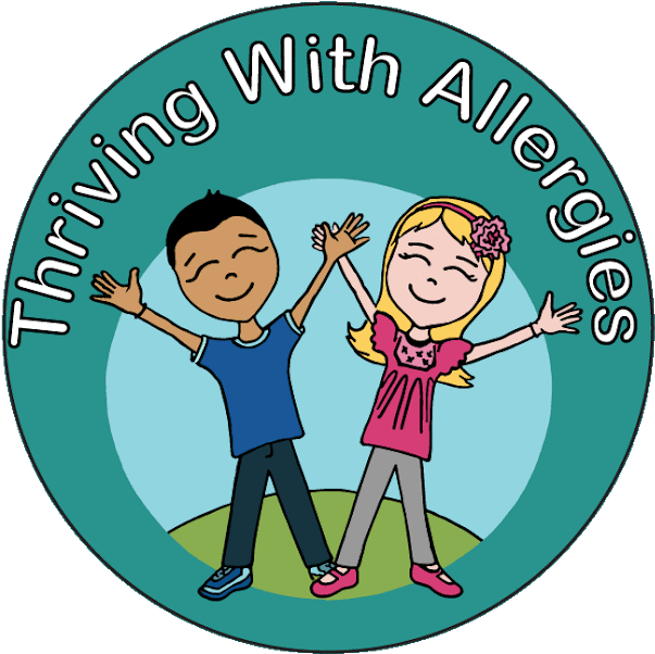 Thriving With Allergies - Cartoon (752x752)
