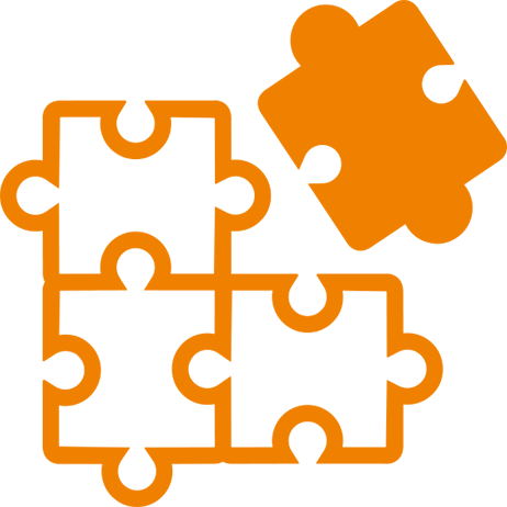 Never Settle For Less - Wykrojnik Puzzle (462x462)