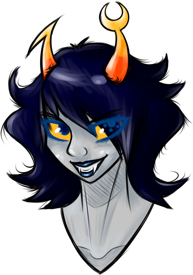 Vriska Serket First Ever - Cartoon (705x1000)