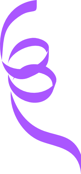 Blue Streamer Clip Art (276x589)