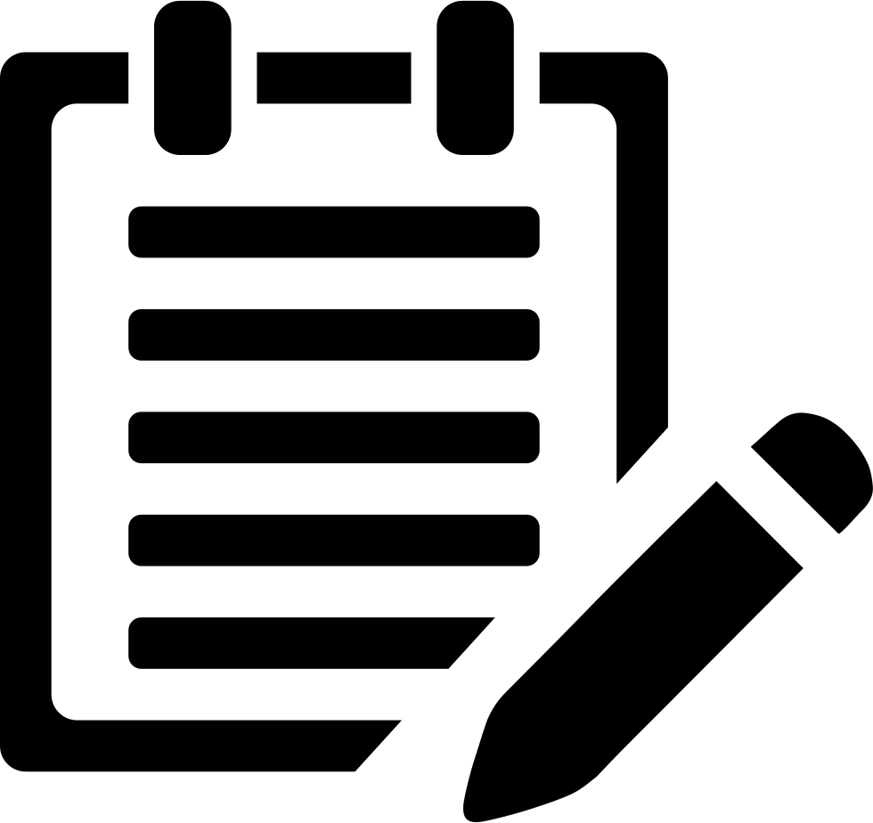 Subject Analysis Comments - Report Icon Png (980x924)