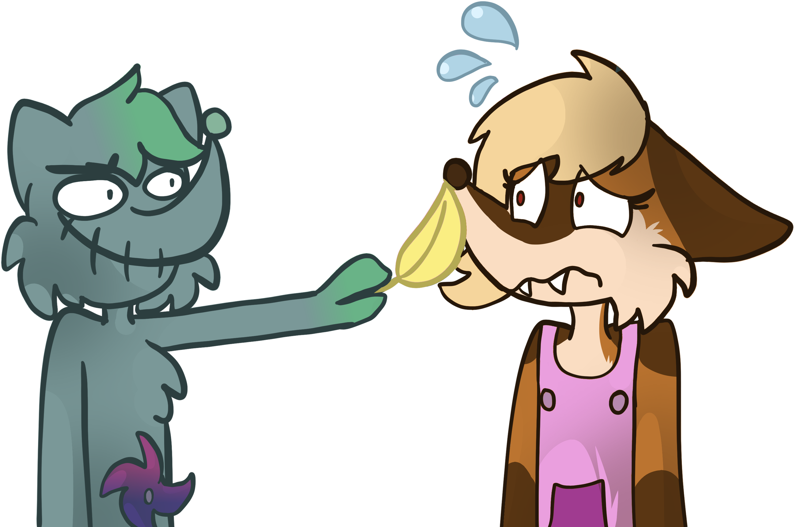 Tickle~ By Weas-el - Cartoon (2828x2121)