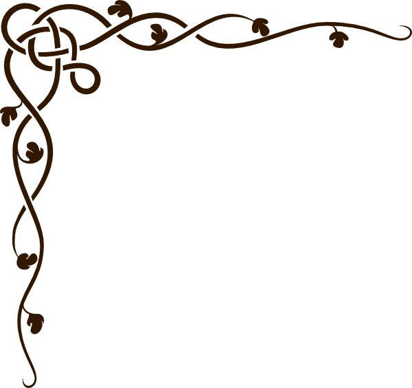 Twisted - Black And White Side Border (600x565)