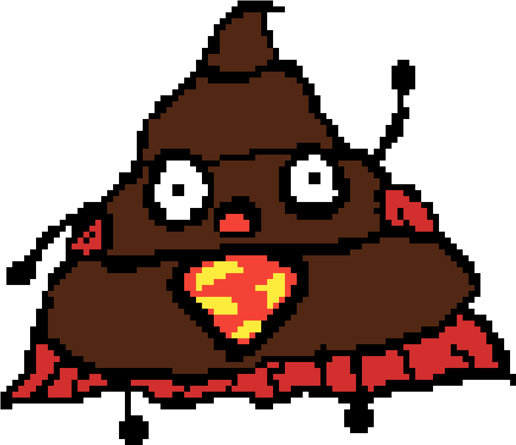 Super Poop - Cartoon (1200x960)