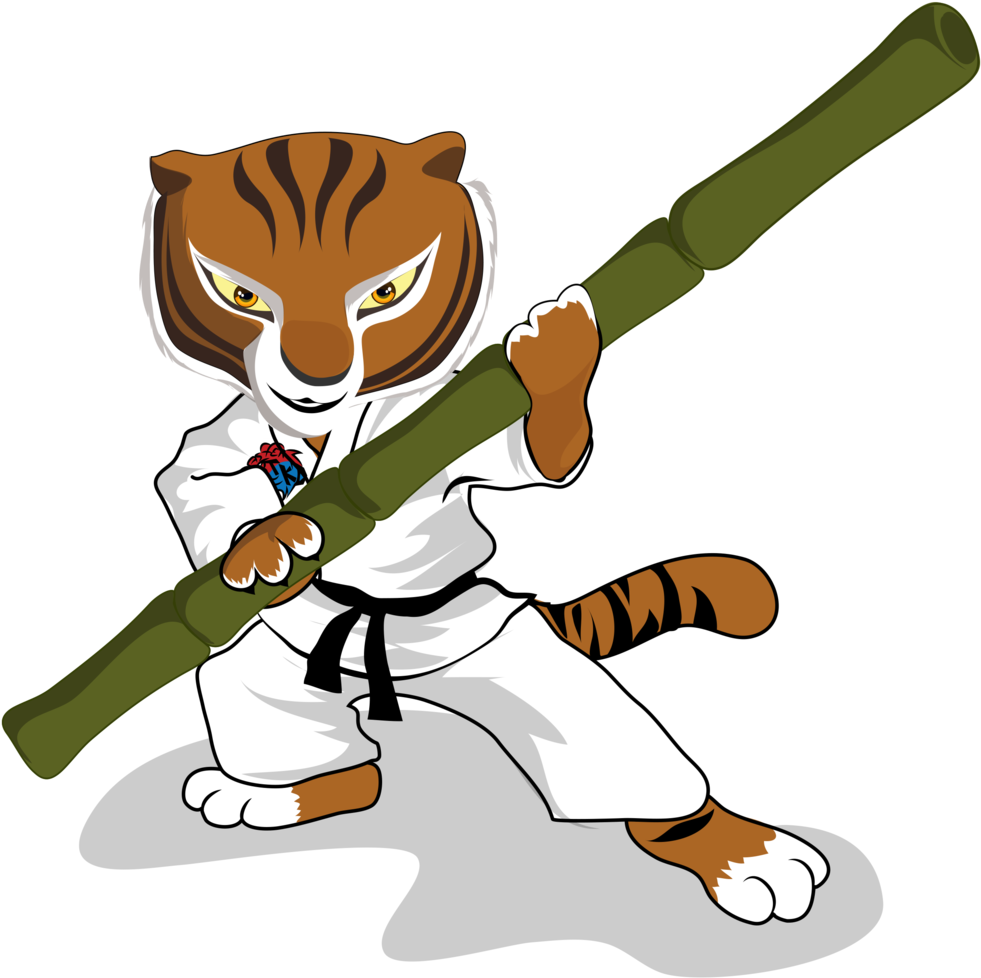 Master Taekwondo - Cartoon (1000x1415)