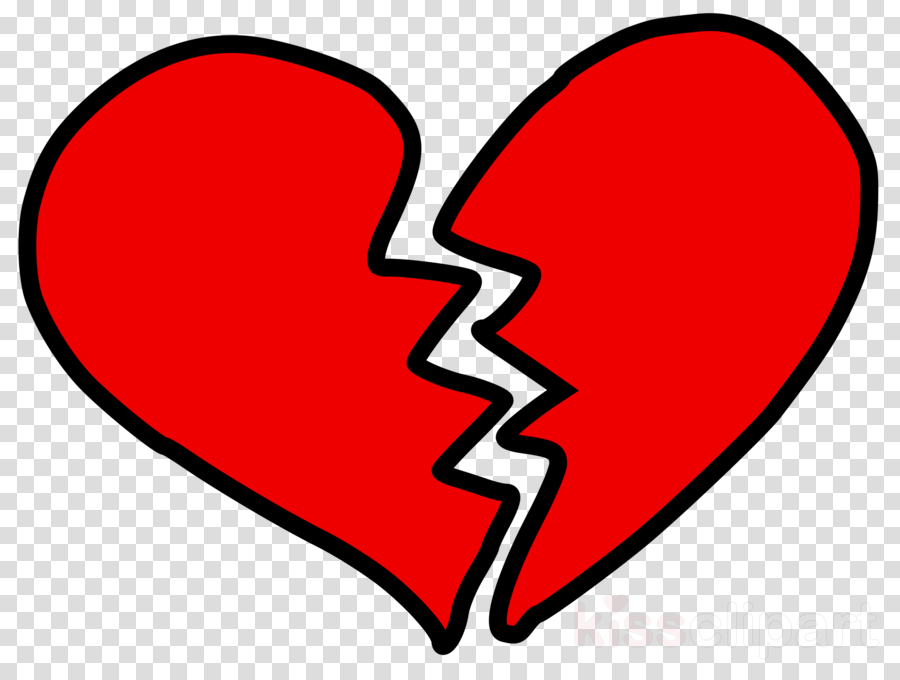 Black Heart With Transparent Background (900x680)