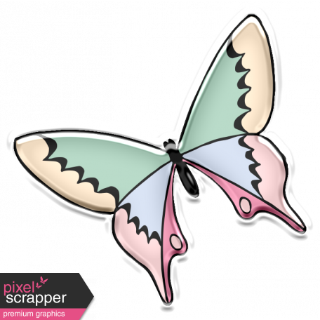 Spring Day Element - Papilio Machaon (456x456)